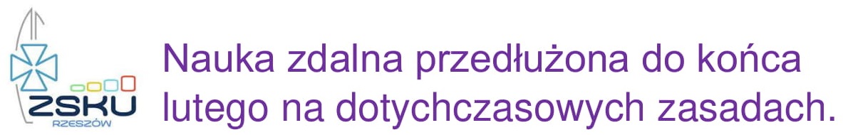 Nauka zdalna przedłużona do końca lutego 1 1