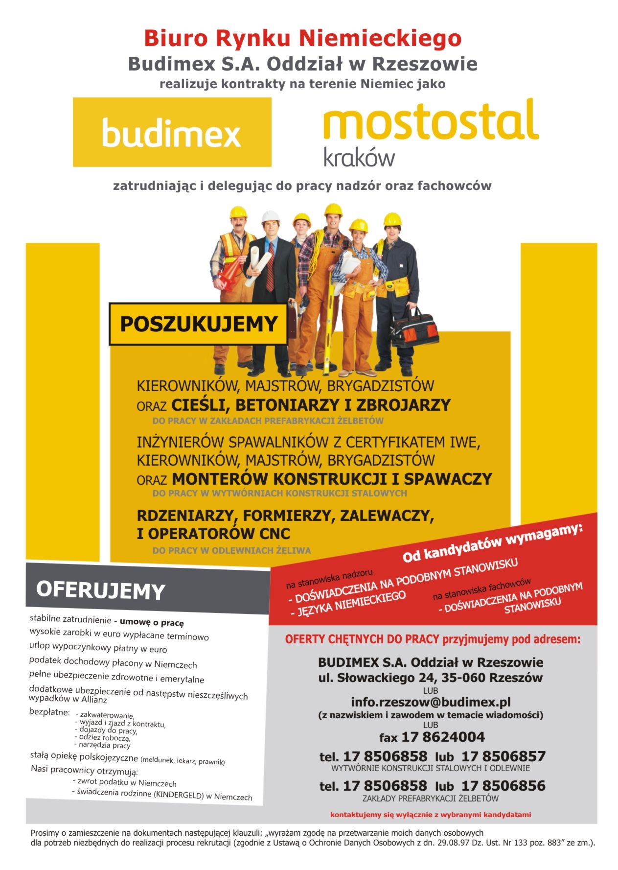 Budimex plakat ogólny