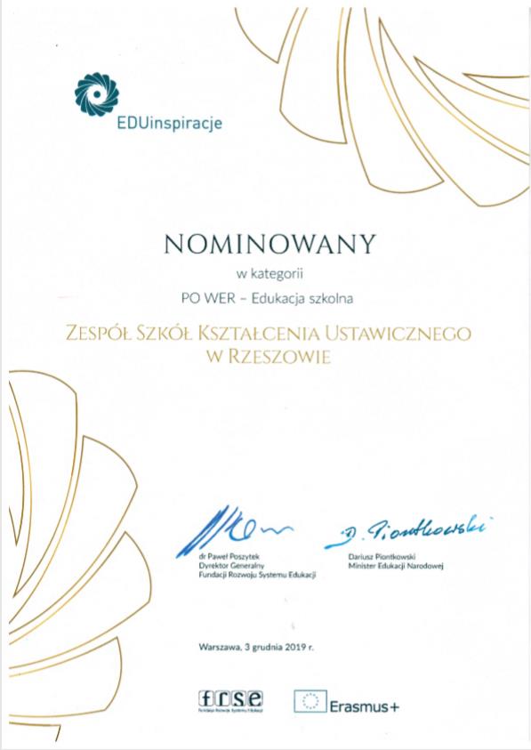 Nominowane Zsku