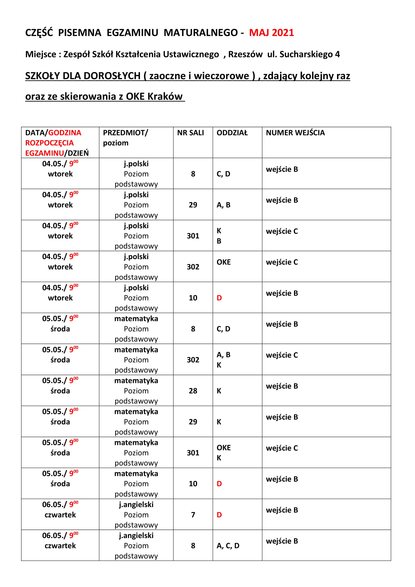 1strCzęścPisemnaMatury 1